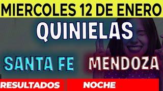 Resultados Quinielas Nocturna de Santa Fe y Mendoza, Miércoles 12 de Enero