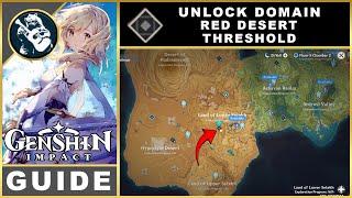 Genshin Impact Red Desert Threshold Unlock | Exploration Puzzle Guide