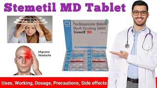 Stemetil MD Tablet Uses in Hindi | Stemetil 5 mg tablet uses in hindi |