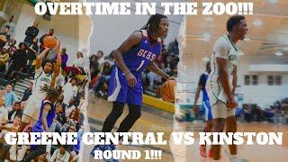 WILD OVERTIME IN THE ZOO!!! KINSTON VS GREENE CENTRAL ROUND ONE!!!