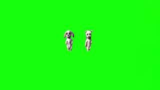 The Dancing Dogs From Barbie and the Diamond Castle (Green Screen Meme)