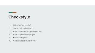 Part 12 | Checkstyle Formatting and Coding Standards |  Build check | Checkstyle Maven Plugin