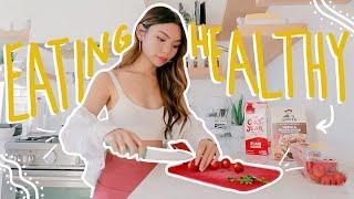 a *HEALTHY* what i eat in a day!