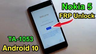 Nokia 5 TA-1053 FRP Bypass Andriod 10Q Latest #2021 || Talkback Not Working