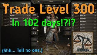 Guide to get Trade Level 300... Fast - Bannerlord