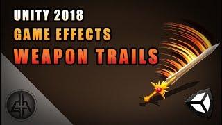 Unity 2018 - Game VFX - Weapon Trails / Slash Tutorial