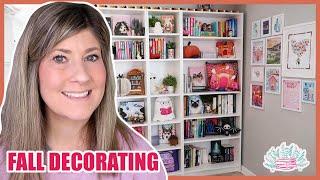 FALL AND HALLOWEEN DECORATING | OFFICE DECORATE WITH ME