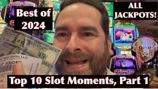 My Top 10 Best Slot Moments of 2024!  (Part 1 — #8, 9, and 10 plus an Honorable Mention)