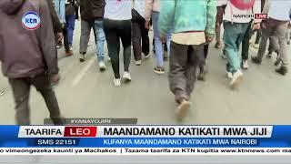 Wanaharakati mbalimbali wajiandaa kufanya maandamano katikati mwa jiji la Nairobi