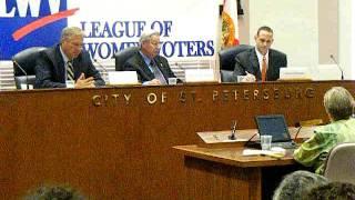 wmnfNews: District 1 St. Pete City Council Forum part 2