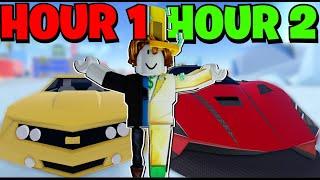 How I Got The ICEBORN In Only 2 HOURS Of Playing Jailbreak! Roblox Jailbreak Speed run Challenge