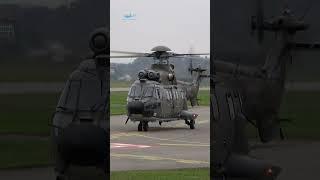  Super Puma: Swiss Air Force Take-Off at Bern! 