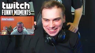 МАНУРИН смотрит "Топ Моменты с Twitch | Было со Стримершей?"