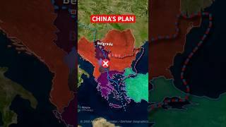 China's Insane Plan In The Balkans... #shorts #china #maps #silkroad #balkans #geopolitics #facts