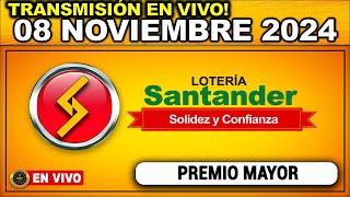 Resultado LOTERIA DE SANTANDER del VIERNES 08 de noviembre 2024