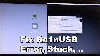 *NEW* Fix Ra1nUSB Error, Stuck, Cannot Boot (Windows User)