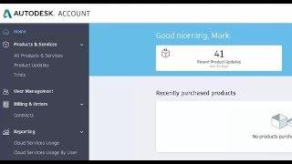 Autodesk Account - Intro to Your Autodesk Account (1 of 7)