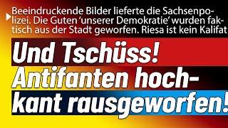 Ungewaschene aus Riesa rausgeschmissen, #friedrichmerz kurz vorm Ende & #habeck wurde abgezogen.