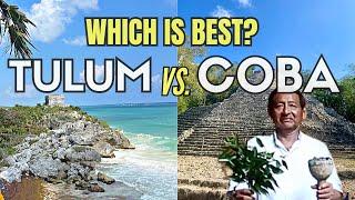 Tulum Vs. Coba: WHICH is WORTHWHILE? + Ancient Mexican Shaman Ceremony at Cenote Yaxmul
