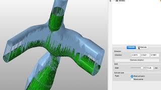 Step 3: Extruding surface