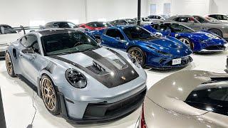 The CRAZY SUPERCARS We Found At Winter Storage!