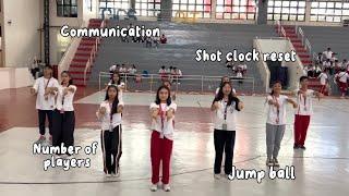 BASKETBALL HAND SIGNALS DANCE