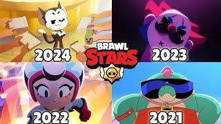 все трейлеры brawl stars в одном видео