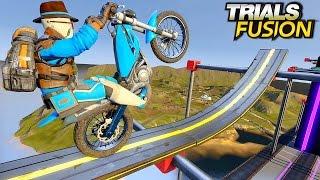 TRIALS FUSION - Custom Ninja Tracks #14 (Ninja level 5 & 4)