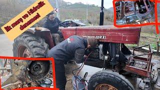 We are trying to bring the tractor, which has not been maintained for 15 years, back to life