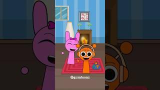 Oren and Pinki love from childhood to adulthood | incredibox sprunki