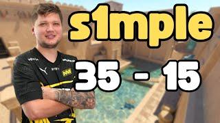 Is S1mple playing FACEIT or Aim Botz? 