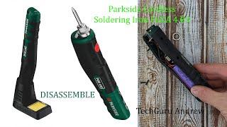 Parkside Cordless Soldering Iron PLKA 4 B3 TEARDOWN