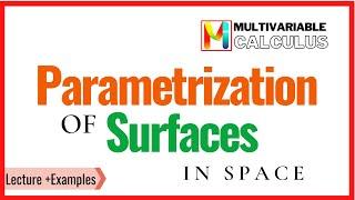 Parametrization of a surface in space