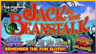 REMEMBER THE FUN SLOTS?! Jack & The Beanstalk Slot - CLASSIC RETRO!