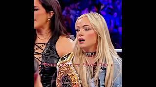 Team Rhea Ripley Vs Team Liv Morgan  Edit!! #wwe #rhearipley #livmorgan #shorts #wrestling #raw