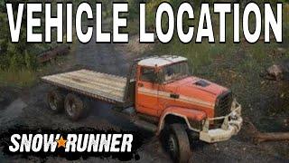 Snowrunner Vehicle Locations How to unlock STEP 310E snowrunner