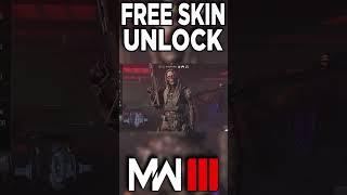 UNLOCK THIS FREE OPERATOR SKIN IN MODERN WARFARE 3!