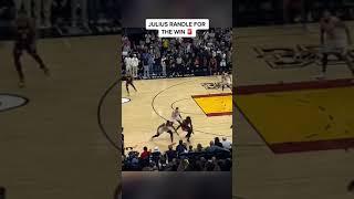 JULIUS RANDLE GAME-WINNER AGAINST THE HEAT 