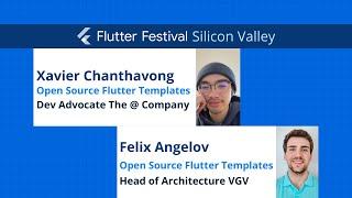 Flutter Silicon Valley Open Source Templates Session