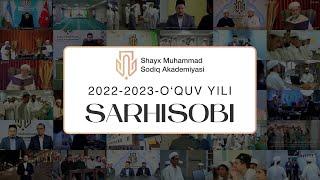 2022–2023-oʻquv yili sarhisobi