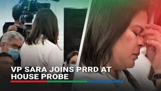 Sara backs dad: VP Duterte makes surprise appearance at House quad comm