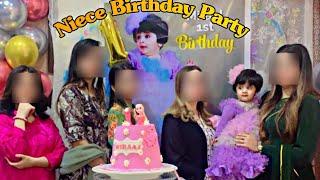 First Birthday Party Of My Niece | Hamna Khan Vlogs