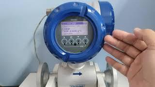 Tutorials: How to change the range and unit for volume flow for KROHNE flowmeter. #KROHNE