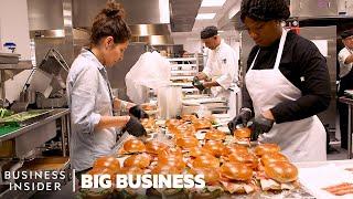 How 215,000 Meals Are Made For Super Bowl LIV | Big Business | Business Insider