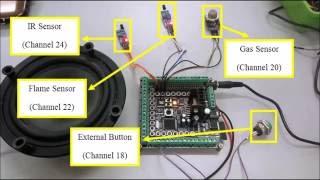 How Mybotic MP3 Player Interface With Sensors and External Buttons