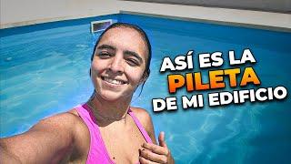 INAGURANDO LA PILETA  *en un edificio*|More Andrade