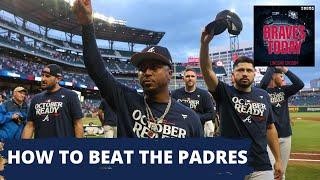 The Atlanta Braves can win game one against the San Diego Padres tonight | Atlanta Braves Podcast