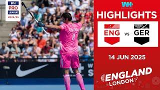 FIH Hockey Pro League 2024-25 Highlights: England vs Germany (M) | Match 1