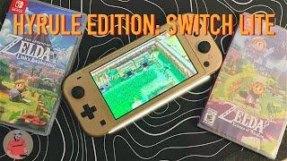 Nintendo Switch Lite Hyrule Edition – Zelda Fans Will Love This!