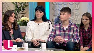 Ukrainian Family Who Escaped Russia's War Share Their Emotional Story | Lorraine